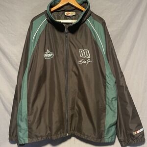 Dale Earnhardt Jr #88 Amp Energy Full Zip Soft Shell Jacket w/ Hood Large